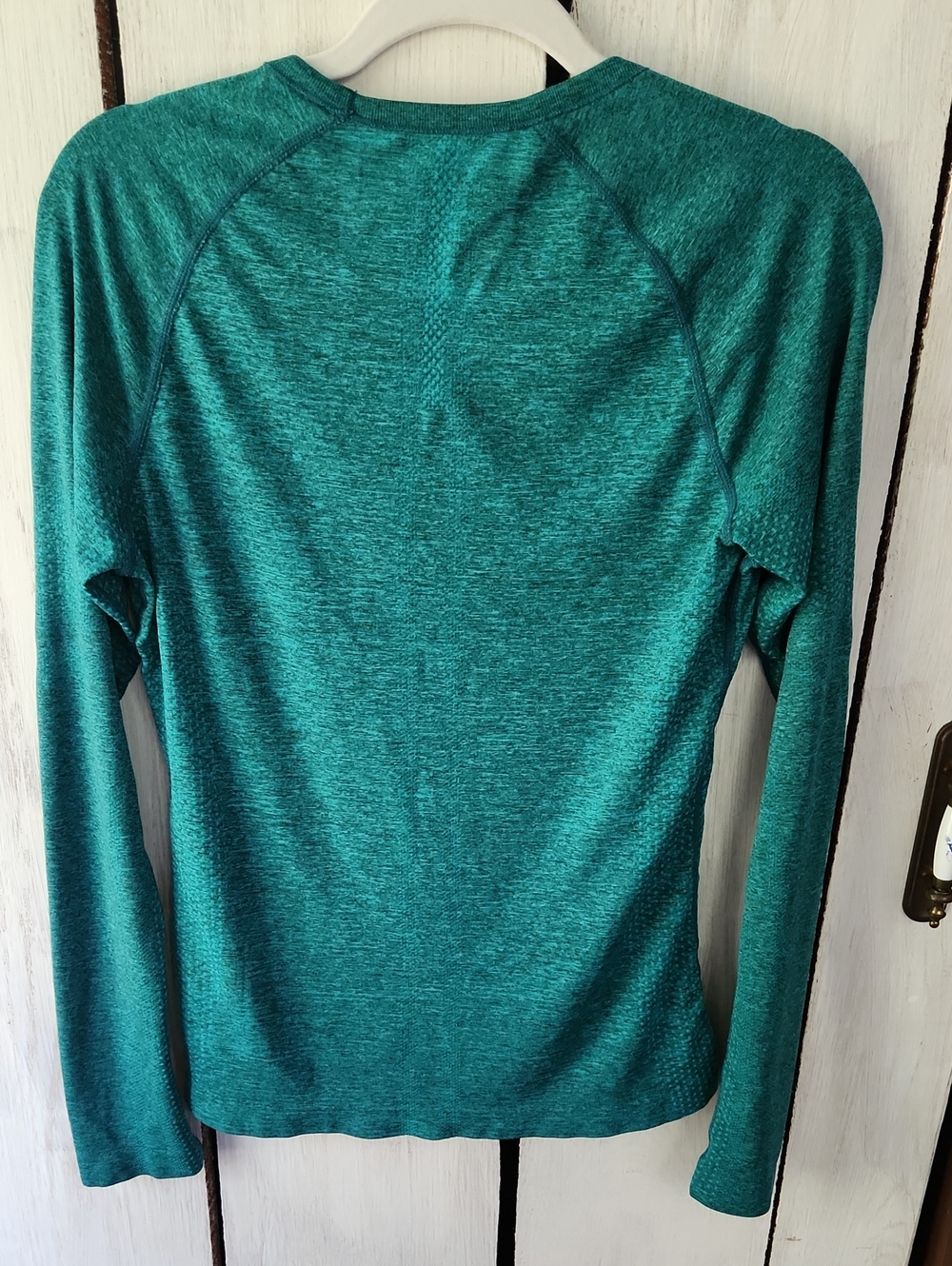 Figs Women's Salta Seamless Long Sleeve Underscrub Top Size Medium- Deep Teal - Picture 5 of 5